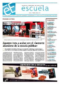 Escuela española. Núm. 3607, 15 de enero de 2004