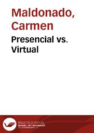 Portada:Presencial vs. Virtual