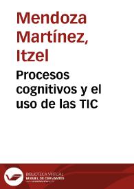 Portada:Procesos cognitivos y el uso de las TIC