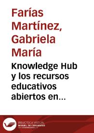 Portada:Knowledge Hub y los recursos educativos abiertos en Contaduría