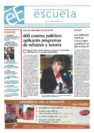 Escuela española. Núm. 3656, 3 de marzo de 2005