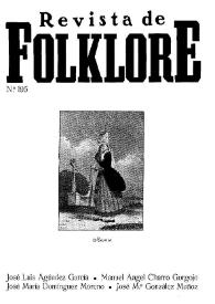 Portada:Revista de Folklore. Tomo 17a. Núm. 195, 1997