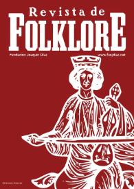 Portada:Revista de Folklore. Tomo 21b. Núm. 250, 2001