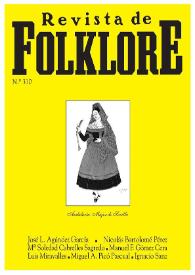 Portada:Revista de Folklore. Tomo 26b. Núm. 310, 2006