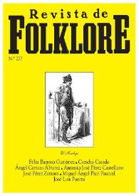 Portada:Revista de Folklore. Tomo 24a. Núm. 277, 2004