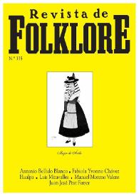 Portada:Revista de Folklore. Tomo 28b. Núm. 335, 2008