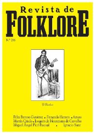 Portada:Revista de Folklore. Tomo 24b. Núm. 286, 2004