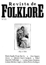 Portada:Revista de Folklore. Tomo 19b. Núm. 223, 1999