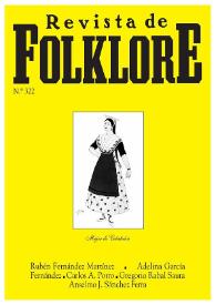 Portada:Revista de Folklore. Tomo 27b. Núm. 322, 2007