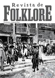 Portada:Revista de Folklore. Núm. 359, 2012