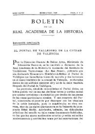 El Portal de Valldigna de la Ciudad de Valencia / Elías Tormo | Biblioteca Virtual Miguel de Cervantes