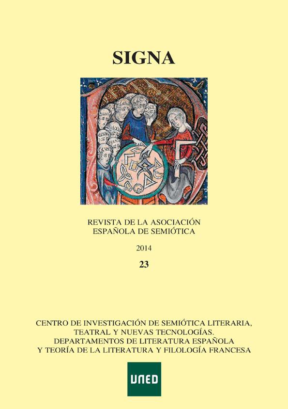 Signa : revista de la Asociación Española de Semiótica. Núm. 23, 2013 | Biblioteca Virtual Miguel de Cervantes