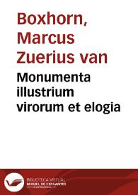 Portada:Monumenta illustrium virorum et elogia