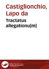 Portada:Tractatus allegationu[m]