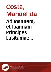 Portada:Ad Ioannem, et Ioannam Principes Lusitaniae Serenissimos Proteus