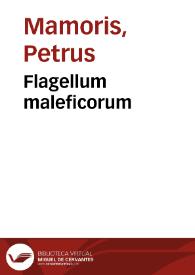 Flagellum maleficorum | Biblioteca Virtual Miguel de Cervantes