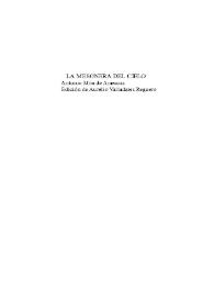 La mesonera del cielo / Antonio Mira de Amescua; edición de José María Bella | Biblioteca Virtual Miguel de Cervantes