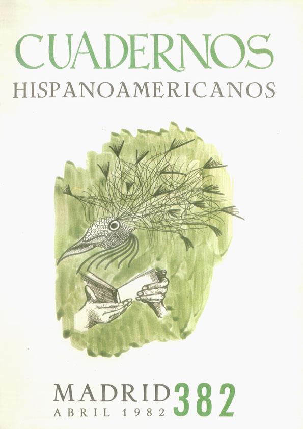 Cuadernos Hispanoamericanos. Núm. 382, abril 1982 | Biblioteca Virtual Miguel de Cervantes