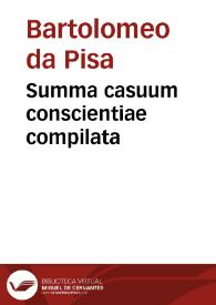 Portada:Summa casuum conscientiae compilata