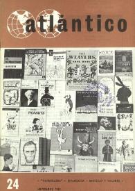 Portada:Atlántico : Revista de Cultura Contemporánea. Núm. 24, 1963