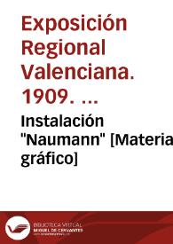 Instalación "Naumann" [Material gráfico] | Biblioteca Virtual Miguel de Cervantes
