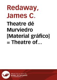 Portada:Theatre dé Murviedro [Material gráfico] = Theatre of Murviedro