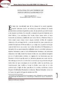 Portada:Notas para un cancionerillo de poetas cortesanas del siglo XVI / Nieves Baranda Leturio