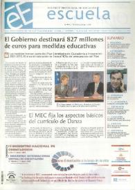 Escuela española. Núm. 3737, 22 de febrero de 2007