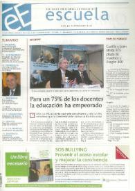 Escuela española. Núm. 3740, 15 de marzo de 2007