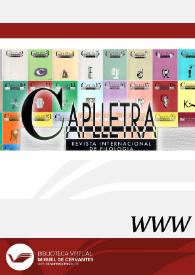 Caplletra: Revista Internacional de Filologia / director Rafael Alemany Ferrer | Biblioteca Virtual Miguel de Cervantes
