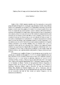"Dafnis y Cloe" de Longo, en la traducción de Juan Valera (1887) / Javier Martínez | Biblioteca Virtual Miguel de Cervantes