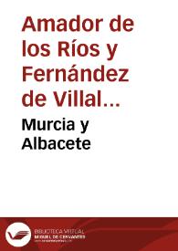 Portada:Murcia y Albacete