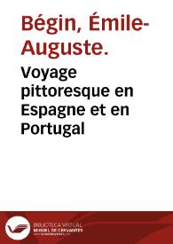Portada:Voyage pittoresque en Espagne et en Portugal