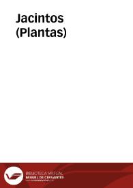 Portada:Jacintos (Plantas)
