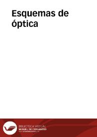 Esquemas de óptica | Biblioteca Virtual Miguel de Cervantes