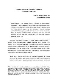 Portada:Cuerpo y mujer: el discurso feminista de Isabel Oyarzábal / Amparo Quiles Faz