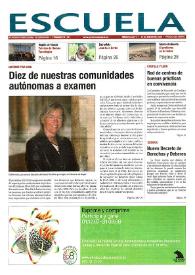 Escuela española. Núm. 3771, 10 de enero de 2008