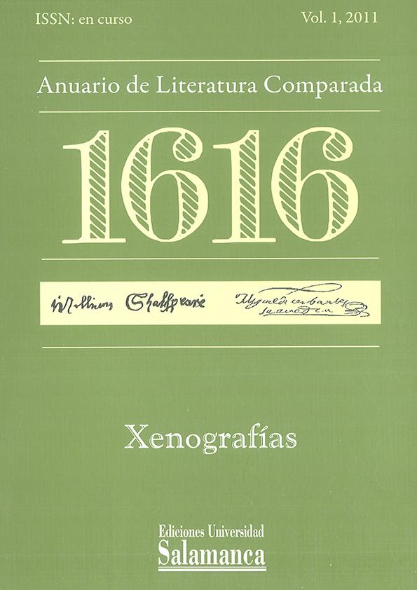 1616 : Anuario de la Sociedad Española de Literatura General y Comparada. Anuario, Vol. I, 2011 | Biblioteca Virtual Miguel de Cervantes