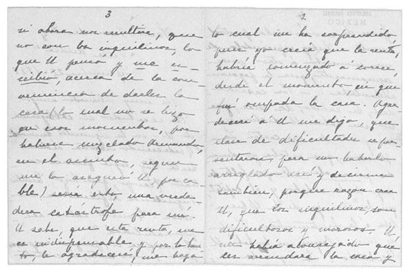 [Carta de Carmen Romero Rubio de Díaz, en la Villa André, a Enrique Danel en México. Saint Jean de Luz (Francia), 22 de septiembre de 1922] | Biblioteca Virtual Miguel de Cervantes