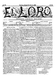 Portada:El Loro : periódico ilustrado joco-serio. Núm. 39, 24 de septiembre de 1881