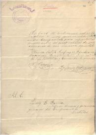 Portada:[Carta de C. Carranza a Luis A. García. Cusihuiráchic (Chihuahua), 28 de marzo de 1911]