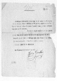 [Carta de Felipe Carabeo a Abraham González. San Buenaventura (Chihuahua), 7 de marzo de 1911] | Biblioteca Virtual Miguel de Cervantes