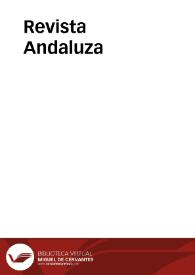 Portada:Revista Andaluza