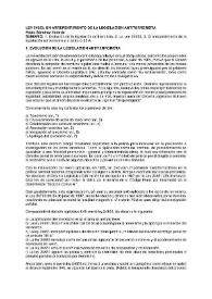 Portada:Ley 24953: un arrepentimiento de la legislación antiterrorista / Pablo Sánchez Velarde