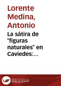Portada:La sátira de \"figuras naturales\" en Caviedes: el \"corcovado\" / Antonio Lorente Medina
