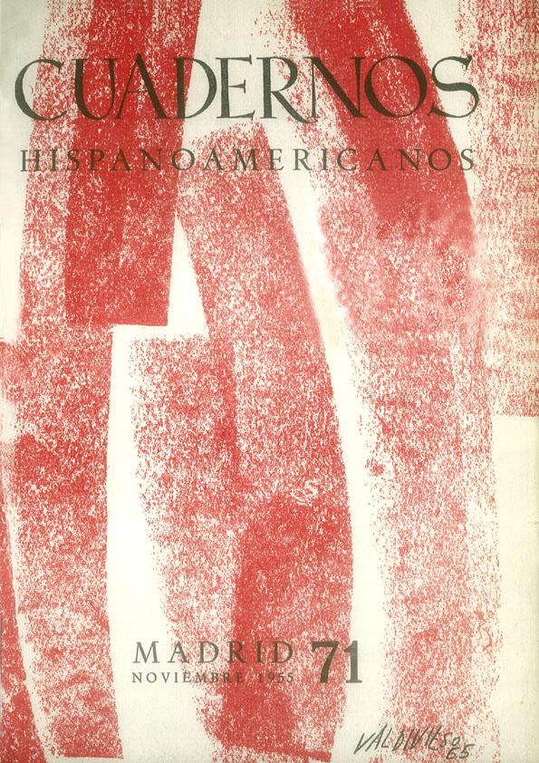 Cuadernos Hispanoamericanos. Núm. 71, noviembre 1955 | Biblioteca Virtual Miguel de Cervantes