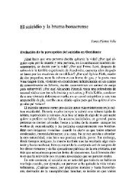 El suicidio y la bruma bonaerense / Tania Pleitez Vela | Biblioteca Virtual Miguel de Cervantes
