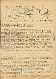 Portada:Mexique : diario de a bordo de la 3ª expedición de republicanos españoles a México. Núm. extraordinario, domingo 23 de julio de 1939
