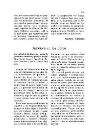 Portada:Cuadernos Hispanoamericanos, núm. 569 (noviembre 1997). América en los libros / Agustín Seguí
