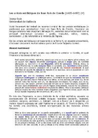 Les unitats estilístiques de Joan Roís de Corella (1435-1497) (H) / Josep Guia i Marín | Biblioteca Virtual Miguel de Cervantes